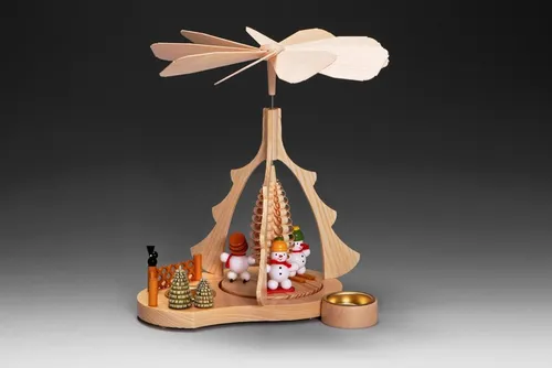 Pyramide mit Schneemännern