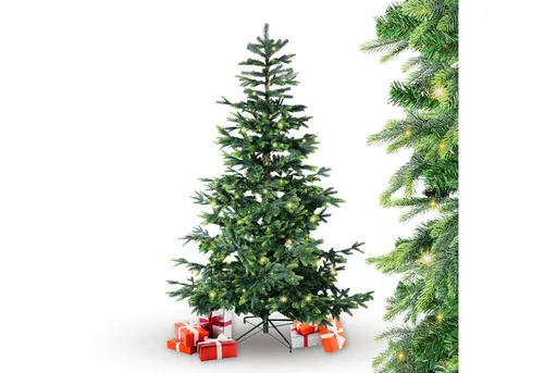 Gartenpirat LED-Lichterkette BonTree Fichte Weihnachtsbaum mit LED Beleuchtung warmweiß Christbaum, Natürliches Aussehen, Hochwertig, Einfacher Aufbau, mit LED´s