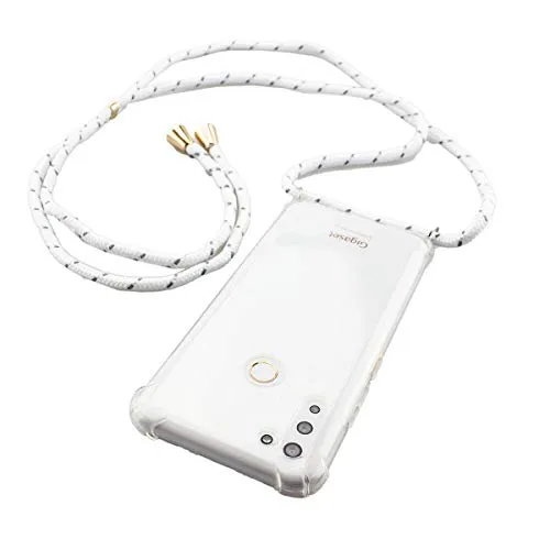 caseroxx Schutzhülle für Gigaset GS4 / GS4 Senior in weiß – Flexibles TPU-Case aus stoßfestem Gummi, passgenaue Handy-Tasche mit Kantenschutz & rutschfestem Grip