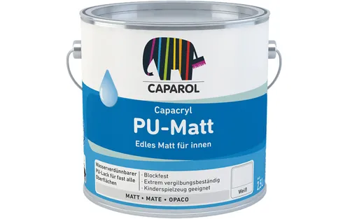 Capacryl PU-Matt Weiß 2,5 l von Caparol