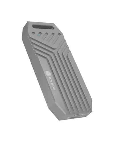 ICY BOX M.2 PCIe SSD Gehäuse USB4 Typ-C (IB-1919M-C42) - Zubehör für externe M.2 PCIe SSD, aus hochwertigem Aluminium, unterstützt USB4 für blitzschnelle Datenübertragungen.