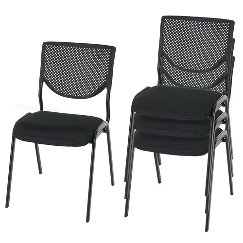 MCW Besucherstuhl Schwarz