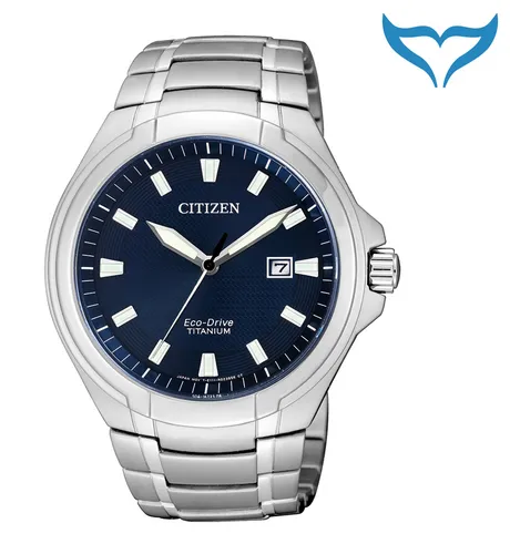 Citizen Herren Armbanduhr BM7430-89L Eco Drive Titanium - Hochwertige Herrenarmbanduhr aus Titan mit kratzfestem Saphirglas, Eco Drive Quarzwerk und bis zu 10 ATM wasserdicht – ideal für anspruchsvolle Männer.