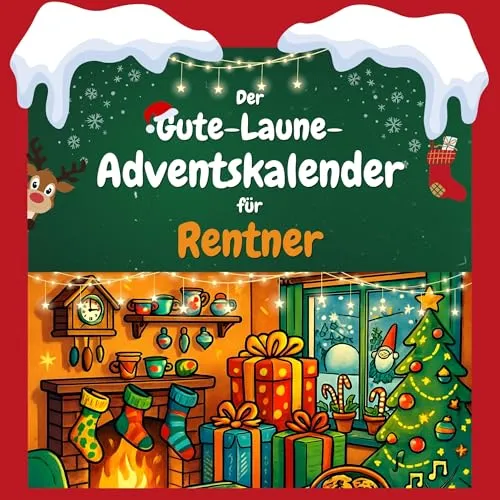 Der Gute-Laune-Adventskalender für Rentner - Humorvoller Adventskalender mit 24 Überraschungen für jeden Tag, perfekt für eine fröhliche Vorweihnachtszeit.