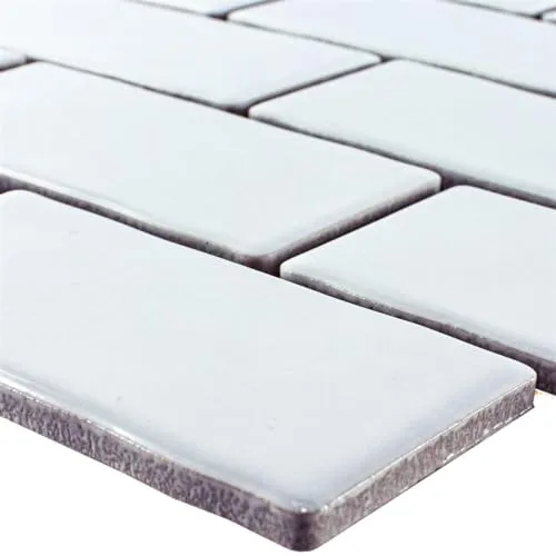 Wand- & Deckenfliesen Weiß von Mosafil