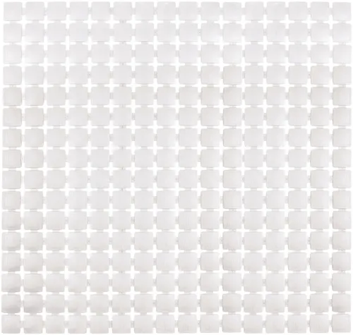 Kleine Wolke Duscheinlage, PP/TPE, Weiß, 54x54 cm in weiß von Kleine Wolke