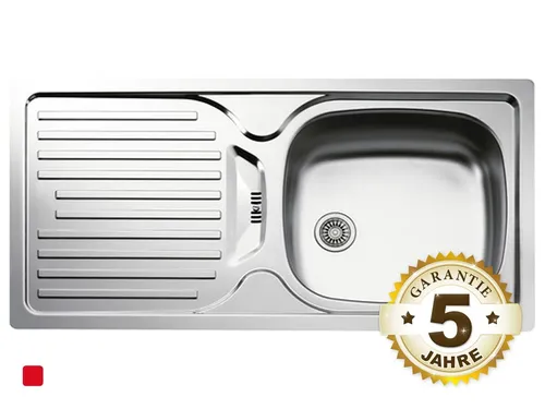 Teka 195120000S05 Konfor 860 1B 1D Edelstahlspüle von Teka