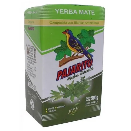 Yerba Mate Tee Pajarito Hierbas 500g