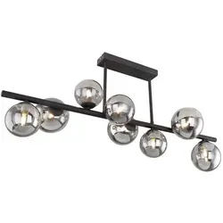 GLOBO LIGHTING Deckenleuchte RIHA, LED wechselbar, Warmweiß