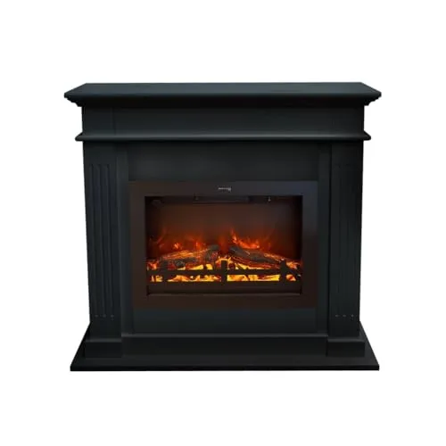 XARALYN Elektrokamin Elda – Eleganter Heizkomfort mit Fernbedienung - Dekokamine mit 1500 W Heizleistung, inkl. Kamineinsatz Flandria, bietet gemütliche Wärme und stimmungsvolle Flammeneffekte für Ihr Zuhause.