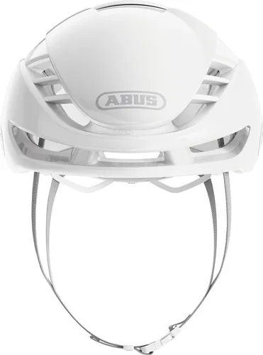 ABUS GAMECHANGER 2.0 pure white M Fahrradhelm - Fahrradhelme, aerodynamisches Design für optimale Performance und Sicherheit beim Radfahren