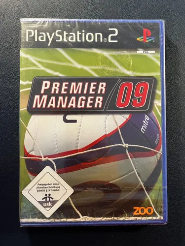 PREMIER MANAGER 09 - PS2 Sportspiel, bietet umfassende Management-Optionen für Fußball-Fans und ist für alle Altersgruppen geeignet (USK 0)