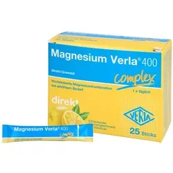 Magnesium Verla 400 Zitrone Direkt-Granulat