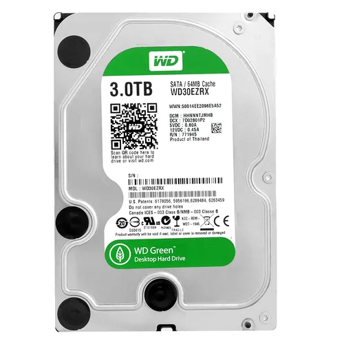 Produktbild FESTPLATTE WD 3TB SATA III Caviar Green