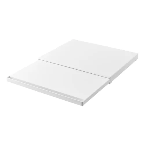 YAMAZAKI 2105 Tower Sliding Countertop Tray - Zubehör für PlayStation mit ausziehbarem Regal, ideal für eine flexible Nutzung und hohe Gewichtskapazität von 17 kg. Perfekt für ordentliche Ablage und Organisation.