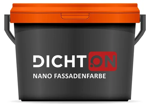 DICHTON Fassadenfarbe D.67W Nano mit Abperleffekt