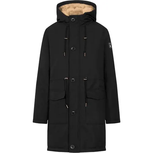 Derbe Winterjacke Festholm – Wasserabweisend & winddicht, Schwarz S (36) - Hochwertige Winterjacke für kalte Tage. Sie bietet optimalen Schutz vor Wind und Nässe und hält Sie angenehm warm. Ideal für den täglichen Gebrauch und Freizeitaktivitäten.
