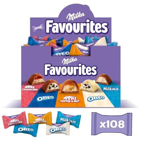 Milka Favourites Officebox 1 x 1 kg in braun von Milka