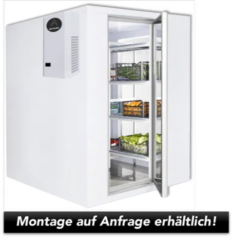 Gastro Tiefkühlzelle Aggregat Tiefkühlhaus 9,15 m³ 2400x2400x2200 mm NEU