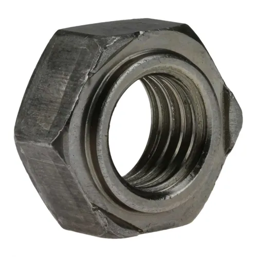 10x DIN 929 Sechskant-Schweißmuttern M 16. Stahl blank von Reidl