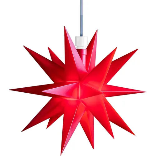 STERNTALER Stern 18 Zacken rot 12 cm in rot von Sterntaler