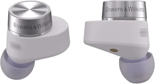 Bowers Wilkins Pi5 S2 Spring lilac - Bluetooth Wireless Headset, erstklassiger Klang und elegantes Design in frischem Lilaton