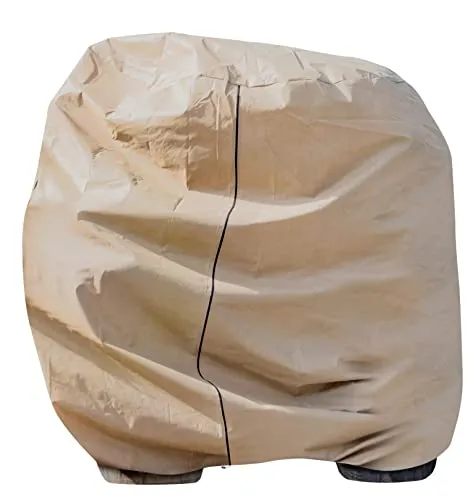 Windhager Vlieshaube XXXL Pflanzenhaube - Frostschutz für große Pflanzen, aus UV-stabilisiertem Vlies mit Kordel und Reißverschluss für optimalen Schutz gegen Kälte und Wind.