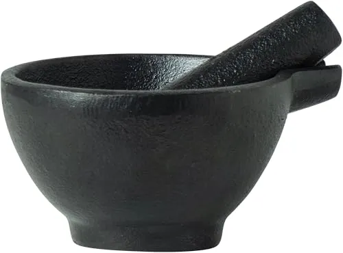 Mörser & Stößel Schwarz von JADE TEMPLE