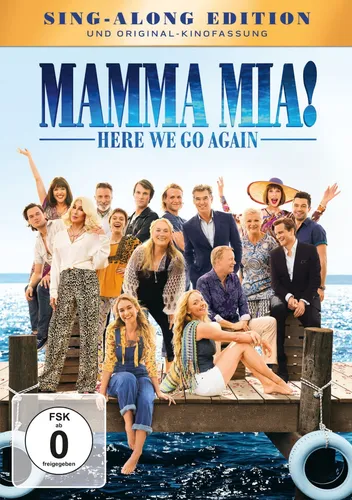 Mamma Mia! Here we go again - DVD - Neu und Originalverpackt