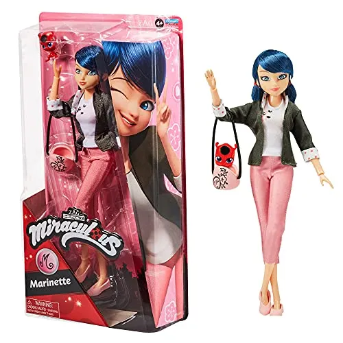 BANDAI - Miraculous Ladybug - Ankleidepuppe 26 cm - Marinette - P50005
