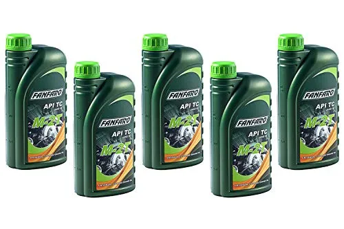 FANFARO Motoröl M-2T API TC 5 Stück á 1 Liter