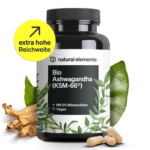Bio-Ashwagandha KSM-66 von natural elements