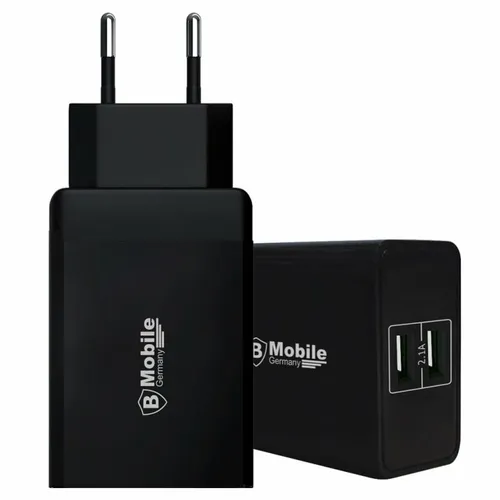 ➡️ Reiselader (Netzteil) Ladegerät, 2x USB 5V, bis 2,1A (tablet smartphone uvm)