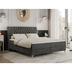 Boxspringbett 160x200 mit 2 Bettkästen und Matratze von MKS
