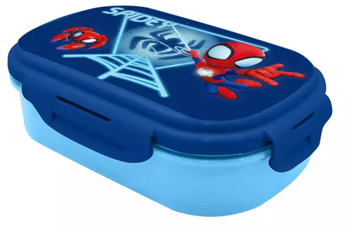 Pudełko śniadaniowe ze sztućcem Spidey SP50100 Kids Euroswan 8435507889735