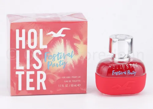 Hollister California - Festival Party for Him - 50ml EDT Eau de Toilette