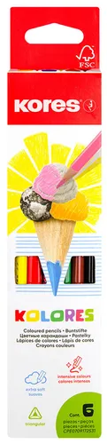 Kores Dreikant-Buntstifte 