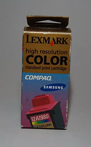 Lexmark 12A1980 Tintenpatrone 80 mehrfarbig, standardkapazität