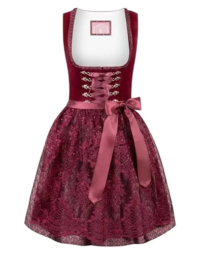 Stockerpoint Dirndl Rot von Wiesnwuid