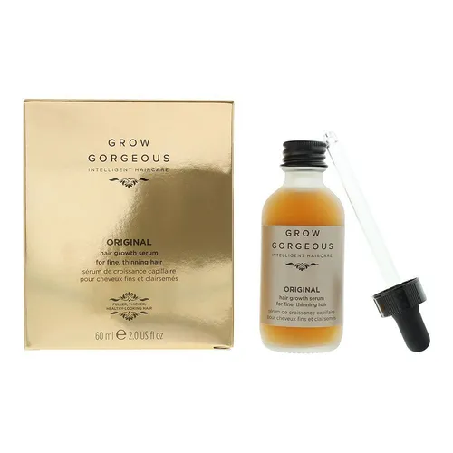 Grow Gorgeous Original Growth Hair Serum 60ml - Hair Serum für feines, dünner werdendes Haar bei Frauen – fördert das Haarwachstum und sorgt für mehr Volumen.