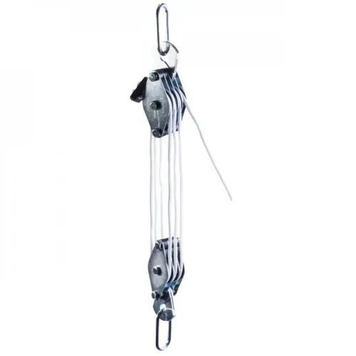 Connex Flaschenzug Seilzug verzinkt 2,20 m – 180 kg Tragkraft