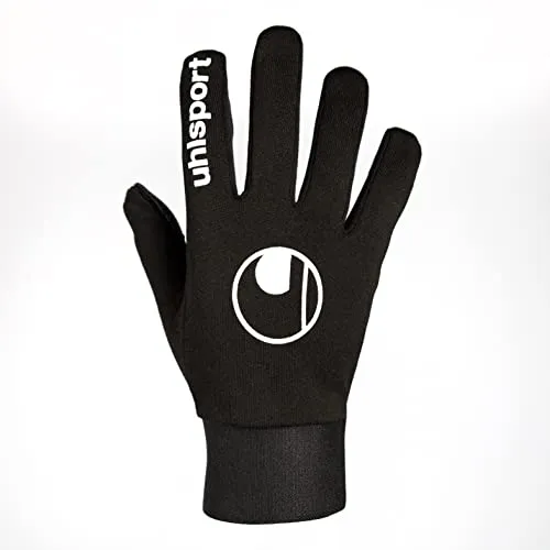 uhlsport Fußball Feldspielerhandschuhe - Feldspieler-Handschuhe für Herren, Damen, Kinder - Running Jogging Handschuhe mit Micro-Grip-Profil für warme und trockene Hände bei kaltem Wetter, 8