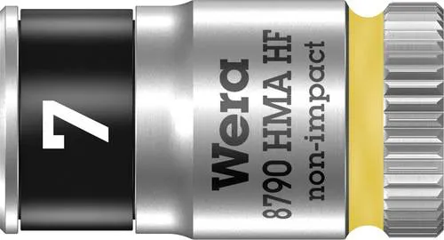 Wera 8790 HMA 05003722001 Außen-Sechskant Steckschlüsseleinsatz 7 mm 1/4
