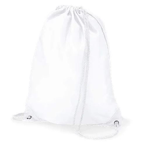 Quadra Herren Qd017 Turnbeutel in weiß von Quadra