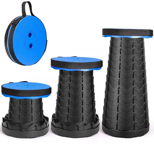 Tragbarer Klapphocker, Zweiten Generation Mini Teleskophocker, Leichte