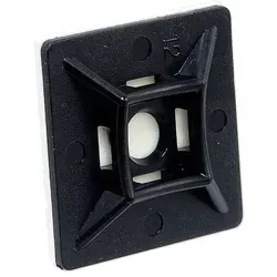 Klebesockel 28 x 28 mm für Kabelbinder bis 4,8 mm