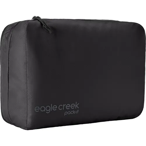 Eagle Creek Pack-It Isolate Clean/Dirty Cube M - Praktischer Packsack für Reisen - Packsäcke: Der Eagle Creek Pack-It Isolate Clean/Dirty Cube M trennt sauber und schmutzig, spart Platz und hält Gerüche fern. Ideal für T-Shirts und Hosen auf Reisen.