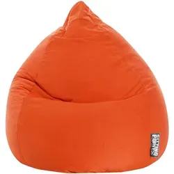 SITTING POINT BeanBag Easy XL Sitzsack orange - Alternatives Sitzen – Komfortabler und stylischer Sitzsack mit 220 l Volumen, ideal für entspannte Stunden in jedem Raum.