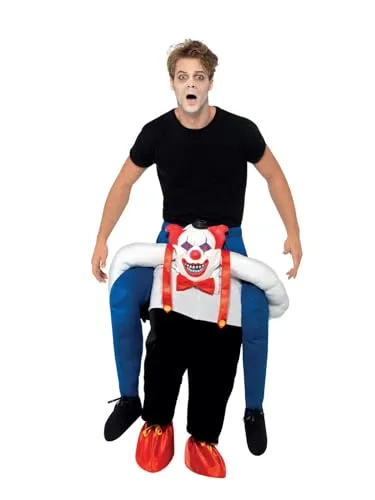 Smiffys Böser Clown Huckepack Kostüm