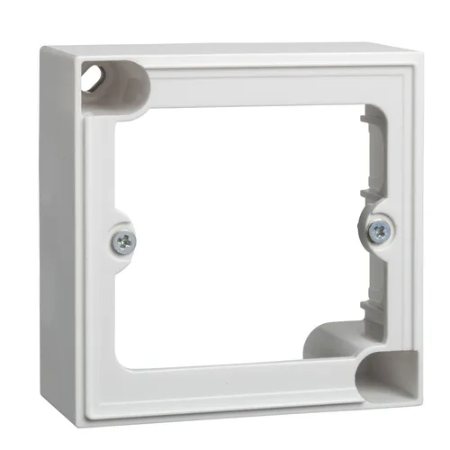 Elso 274104 Aufputzgehäuse 1-fach, Joy, reinweiß glänzend
